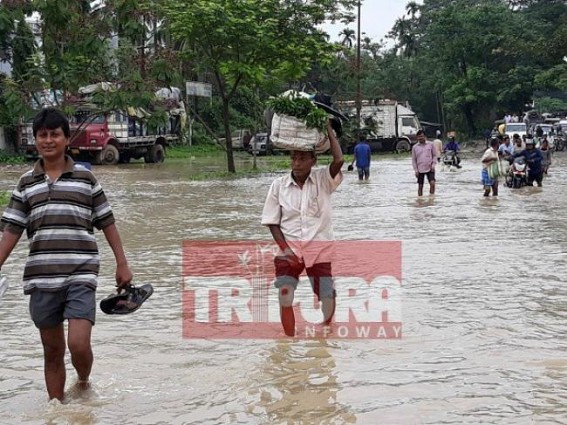 Tripura Flood : 4 deaths in last 2 days